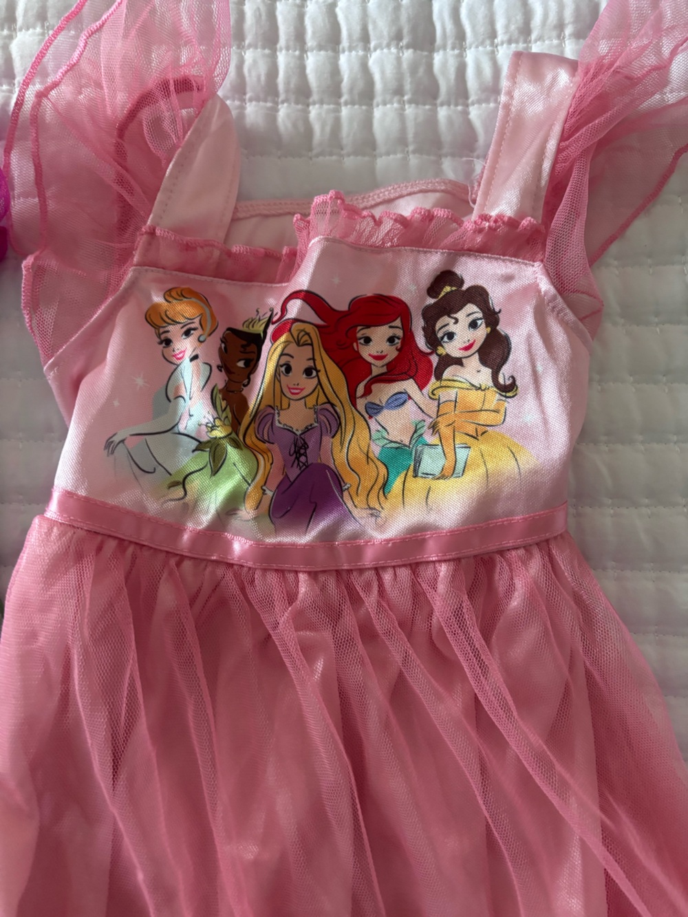 Set of Disney Princess Pajama Dresses Size 3T - Picture 3 of 7